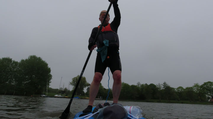 SUP, Stand-UP Paddling Vörder See Bremervörde, Landkreis Rotenburg Wümme